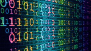 Cybernetic ASCII beeple rendering girl - number free wallpaper