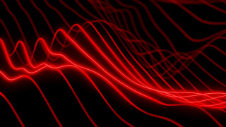 Red light black background generative - line free wallpaper