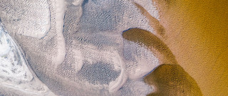 Beach sandy shore yellow white - free textures wallpaper