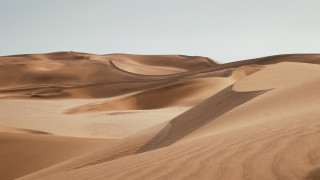 Sand dunes sky clouds desert - the sky above them free wallpaper