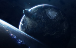 Bear planet star night light - a planet free wallpaper