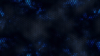 Blue stars davida hexagons geometric - dark background free wallpaper for desktop