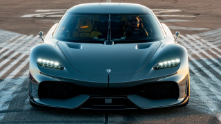 Silver sports car track person - edi rama free wallpaper