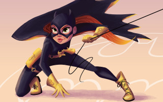 Batgirl hat shoes green eyes - brigette barrager free wallpaper