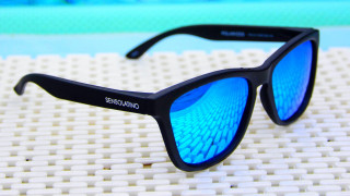 Sunglasses blue mirrored lenses outdoor - a pair of sunglasses free wallpaper for desktop