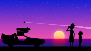 Person car sun plane horizon - the sun in the distance free wallpaper