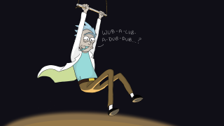 Man hanging upside down rope - upside free wallpaper