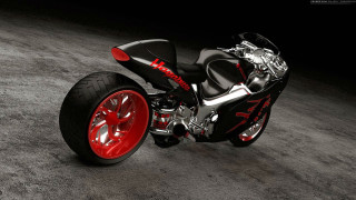 Motorcycle red wheels black body - a black body free wallpaper
