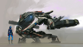 Futuristic man robot equipment cobra - bayard wu free wallpaper