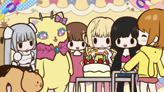 Girls table cake cat party - a group of girls free wallpaper