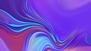 Colorful wavy abstract yellow center - wavy free wallpaper