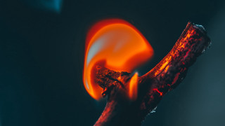 Fire flame embers molten sharp - neoprimitivism free wallpaper