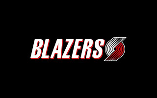 Blazers logo black background red - letter free wallpaper