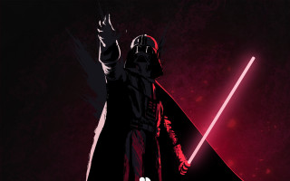 Darth vader man lightsaber red - a light saber free wallpaper for desktop