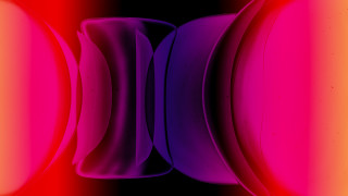 Red purple planet moon space - volumetric light free wallpaper for desktop