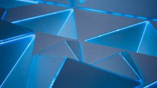 Light blue geometric abstract triangles - a blue abstract background free wallpaper