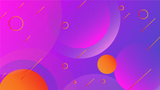 Purple orange background circles lines - surreal design free wallpaper for desktop