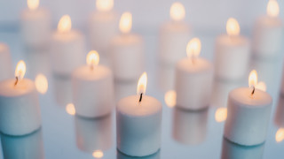 Candles bracha ettinger barefoot blue - bracha l. ettinger free wallpaper