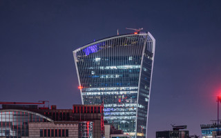 Cyberpunk tower cityscape night skyline - cyberpunk style free wallpaper