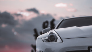 Car sunset cloudy sky red - a sky background behind free wallpaper