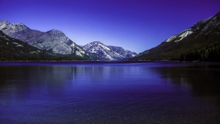 Mountain lake sky stars milkyway - anthony s waters free wallpaper for desktop