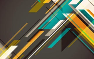 Colorful abstract geometric lines shapes - colorful abstract background free wallpaper