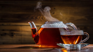 Tea pot cup steam kettle - steam free wallpaper