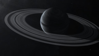 Saturn like rings dark sky - ring free wallpaper