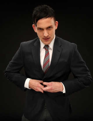 Man suit tie looking down 2 - a man in a suit and tie free wallpaper