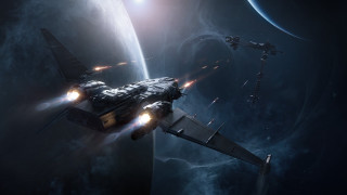 Space station ship shuttle planet - star citizen halo free wallpaper