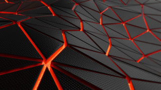 Black red wall pattern geometric - geometric abstract art free wallpaper for desktop