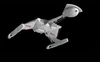 Futuristic white fighter jet space - 3 d model free wallpaper