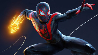Spider man glowing arm fire - a spider free wallpaper