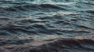 Surfing sunset ocean horizon beach - a person riding free wallpaper