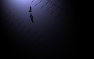 Black white person cellphone dark - photo of a person free wallpaper