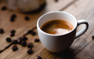 Coffee beans grinder hyperrealism closeup - caravaggio free wallpaper