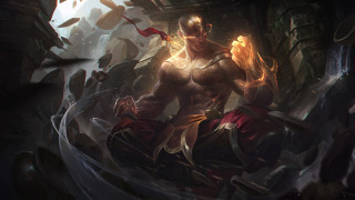 Man armor sword cave light - other person free wallpaper for desktop