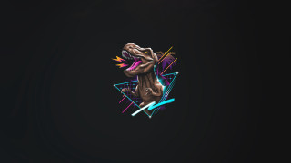 Dinosaur tshirt lightning glowing vector - a dinosaur free wallpaper