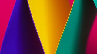 Colored papers stacked pink background - ellsworth kelly free wallpaper