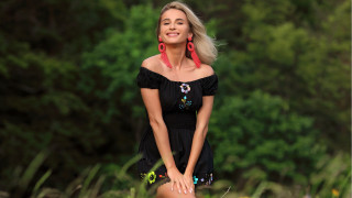 Elina karimova black dress field - elina karimova free wallpaper for desktop