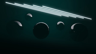 Wall lights dark room beeple - a white light free wallpaper