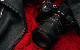 Camera black bag red blanket - a black leather jacket free wallpaper