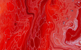 Red black abstract metaphysical eye - painting free wallpaper for desktop