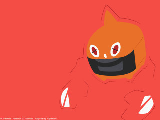 Cartoon character big smile big 2 - big eye free wallpaper