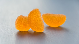 Peeled orange closeup table silver - the table free wallpaper