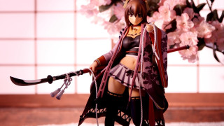 Doll sword flower tile background - detail free wallpaper for desktop