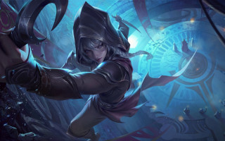 Woman hooded cave sword clock - a sword in a cave free wallpaper for desktop