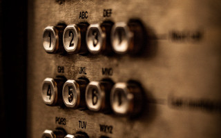 Metal control panel clock tilt - number free wallpaper