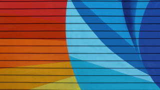 Colorful wall blue orange red - ellsworth kelly free wallpaper