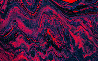 Red black liquid painting glowing - liquid free wallpaper